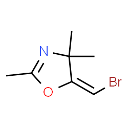 Oxazole, 5-(bromomethylene)-4,5-dihydro-2,4,4-trimethyl- (9CI)结构式