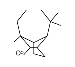 decahydro-4,8,8-trimethyl-1,4-methanoazulene-9-carbaldehyde结构式