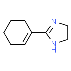 1H-Imidazole,2-(1-cyclohexen-1-yl)-4,5-dihydro- Structure