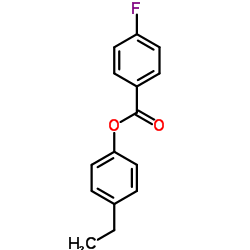 4-Ethylphenyl 4-fluorobenzoate结构式