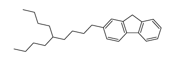 2-(5-butylnonyl)-9H-fluorene结构式