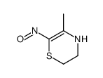 5-methyl-6-nitroso-3,4-dihydro-2H-1,4-thiazine Structure