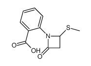 2-(2-methylsulfanyl-4-oxoazetidin-1-yl)benzoic acid结构式