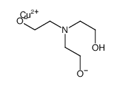 copper,2-[2-hydroxyethyl(2-oxidoethyl)amino]ethanolate Structure