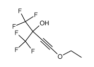 4-ethoxy-1,1,1-trifluoro-2-(trifluoromethyl)-3-butyn-2-ol Structure