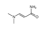 (E)-3-(N,N-dimethylamino)-prop-2-enamide结构式