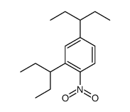 1-nitro-2,4-di(pentan-3-yl)benzene结构式