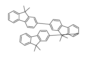 2,7-二(9,9-二甲基芴-2-基)-9,9-二甲基芴结构式