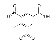 2,4-dimethyl-3,5-dinitrobenzoic acid结构式