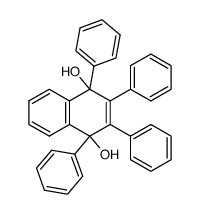 1,2,3,4-tetraphenyl-1,4-dihydro-naphthalene-1,4-diol Structure