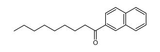 1-(2-naphthyl)-nonan-1-one Structure
