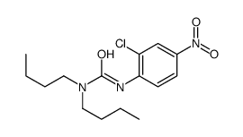 1,1-dibutyl-3-(2-chloro-4-nitrophenyl)urea Structure