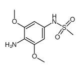 4-amino-3,5-dimethoxymethanesulfonanilide Structure