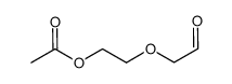 2-(2-oxoethoxy)ethyl acetate Structure