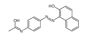 1-(4'-Acetamidophenylazo)-2-naphthol结构式