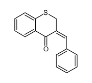 Z-3-benzylidene-1-thiochromanone Structure