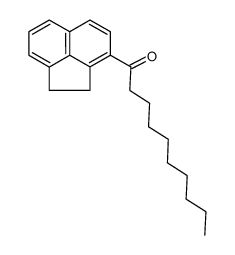 1-(1,2-dihydroacenaphthylen-3-yl)decan-1-one Structure