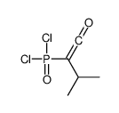 2-dichlorophosphoryl-3-methylbut-1-en-1-one结构式
