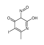 5-iodo-6-methyl-3-nitroso-1H-pyridine-2,4-dione Structure