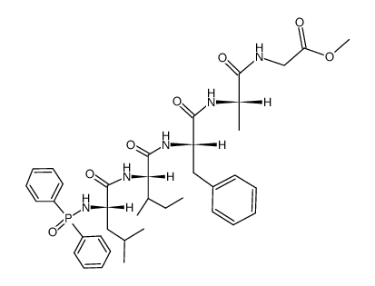 DppLeu-Ile-Phe-Ala-GlyOme结构式