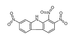 1,2,7-trinitro-9H-carbazole结构式