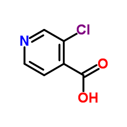 3-Chloroisonicotinic acid Structure