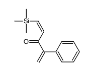 4-phenyl-1-trimethylsilylpenta-1,4-dien-3-one结构式