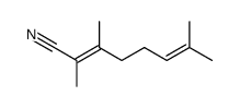 2,3,7-trimethyl-2,6-octadiene nitrile结构式