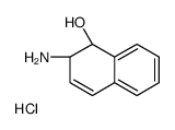 (1R,2R)-2-amino-1,2-dihydronaphthalen-1-ol,hydrochloride Structure