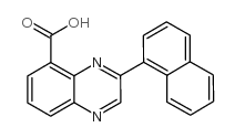 3-naphthalen-1-ylquinoxaline-5-carboxylic acid Structure