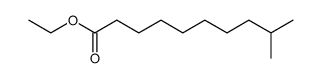 9-methyl-decanoic acid ethyl ester Structure