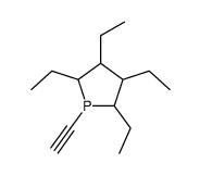 2,3,4,5-tetraethyl-1-ethynylphospholane结构式