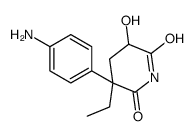 3-(4-aminophenyl)-3-ethyl-5-hydroxypiperidine-2,6-dione结构式