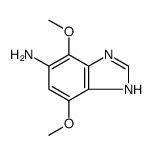 Benzimidazole, 5(or 6)-amino-4,7-dimethoxy- (7CI) structure