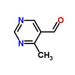 4-Methylpyrimidine-5-carbaldehyde structure