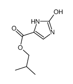 isobutyl 2,3-dihydro-2-oxo-1H-imidazole-4-carboxylate Structure