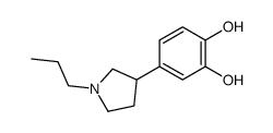 4-(1-propylpyrrolidin-3-yl)benzene-1,2-diol结构式