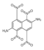 1,4,5,8-Tetranitro-2,6-naphthalenediamine Structure