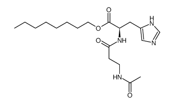 acetyl-D-carnosine octyl ester结构式