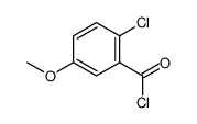 Benzoyl chloride, 2-chloro-5-methoxy- (9CI) structure
