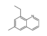 8-ethyl-6-methyl-quinoline结构式