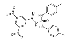 3,5-Dinitro-benzoesaeure-<(di-p-toluidino-phosphono)-amid> Structure