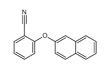 2-(2-Naphthyloxy)benzonitrile Structure