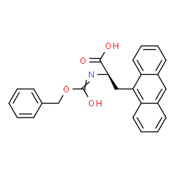 (R)-ALPHA-(CBZ-AMINO)-9-ANTHRACENEPROPANOIC ACID structure