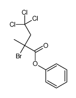 phenyl 2-bromo-4,4,4-trichloro-2-methylbutanoate结构式