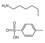 hexan-1-amine,4-methylbenzenesulfonic acid Structure