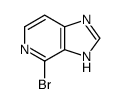 4-溴-1H-咪唑并[4,5-c]吡啶结构式