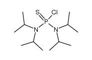 bis(diisopropylamino)thiophosphinic chloride Structure
