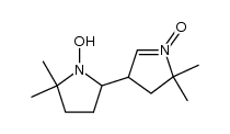 5,5,5',5'-tetramethyl-1'-oxy-2,3,4,5,4',5'-hexahydro-3'H-[2,3']bipyrrolyl-1-ol结构式