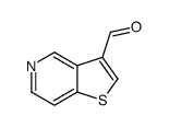 噻吩并[3,2-c]吡啶-3-羧醛结构式